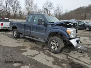 2013 Ford F-250 XL with VIN 1FT7X2B63DEA82726, listed as a Copart auction lot 43386635 with 150,119 mi miles and Salvage Title. Bid and sale history available at DreamBid. Image 4.