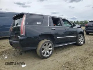 2019 Cadillac Escalade Luxury z VIN 1GYS4BKJ5KR283437, wystawiony jako Copart lot #58307535 z przebiegiem Nie podano mil oraz Czysty tytuł • Clean title. Historia ofert i sprzedaży dostępna na DreamBid. Obrazek 3.