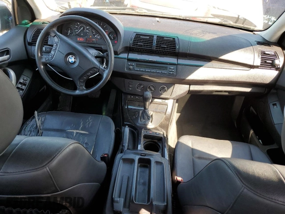 2003 BMW X5 3.0i with VIN 5UXFA53583LP27786, listed as a Copart auction lot 72170034 with 177,901 mi miles and Salvage Title. Bid and sale history available at carsss.com. Image 8.