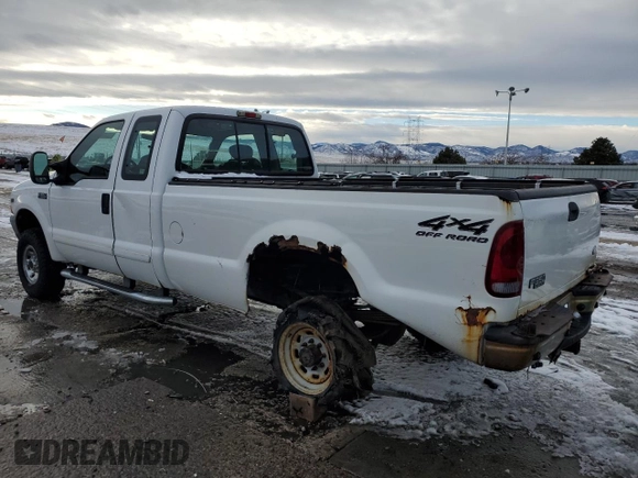2002 Ford F-350 XL with VIN 1FTSX31S12EB20501, listed as a Copart auction lot 79498254 with 73,826 mi miles and Clean Title. Bid and sale history available at DreamBid. Image 2.
