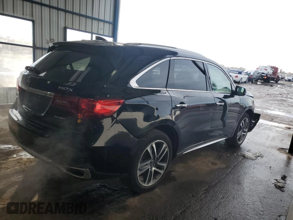 2018 Acura MDX Advance with VIN 5J8YD4H8XJL014076, listed as a Copart auction lot 80128814 with 42,482 mi miles and Clean Title. Bid and sale history available at carsss.com. Image 3.