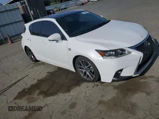 2015 Lexus CT 200h with VIN JTHKD5BH7F2213553, listed as a Copart auction lot 59564645 with 140,475 mi miles and Salvage title. Bid and sale history available at DreamBid. Image 4.