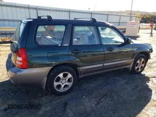 2003 Subaru Forester XS with VIN JF1SG65643H721776, listed as a Copart auction lot 79767764 with 201,224 mi miles and Salvage Title. Bid and sale history available at carsss.com. Image 3.