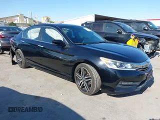 2016 Honda Accord Sport z VIN 1HGCR2F54GA077977, wystawiony jako IAAI lot #42644660 z przebiegiem 113 354 mil mil oraz . Historia ofert i sprzedaży dostępna na DreamBid. Obrazek 1.