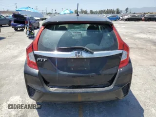 2015 Honda Fit EX-L with VIN 3HGGK5H80FM724424, listed as a Copart auction lot 61461995 with 93,066 mi miles and Salvage title. Bid and sale history available at DreamBid. Image 6.