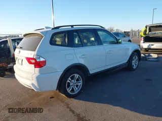 2006 BMW X3 3.0i with VIN WBXPA934X6WD26916, listed as a IAAI auction lot 41441409 with 174,305 mi miles. Bid and sale history available at carsss.com. Image 4.