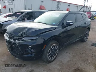 2023 Chevrolet Blazer RS с VIN 3GNKBERSXPS103344, выставлен на аукционе IAAI как лот 41612092 с пробегом 58 925 миль миль и . История ставок и продаж доступна на DreamBid. Изображение 2.