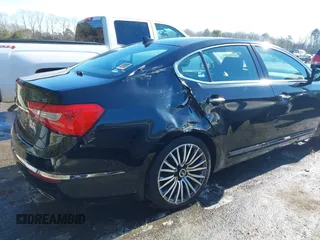2014 Kia Cadenza Premium with VIN KNALN4D76E5137996, listed as a IAAI auction lot 41399665 with 130,797 mi miles. Bid and sale history available at carsss.com. Image 17.