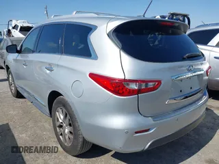 2014 Infiniti QX60 with VIN 5N1AL0MM6EC545596, listed as a IAAI auction lot 42453167 with 177,199 mi miles and . Bid and sale history available at DreamBid. Image 3.