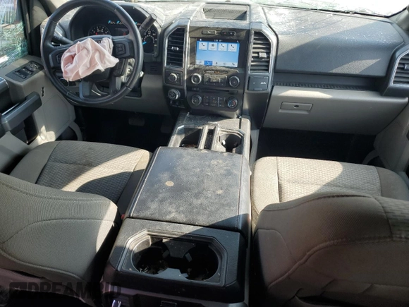 2018 Ford F-150 XL with VIN 1FTEW1CG8JFA88135, listed as a Copart auction lot 43628145 with 91,703 mi miles and Salvage Title. Bid and sale history available at carsss.com. Image 8.