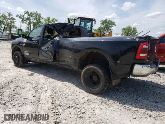 2020 Ram 3500 Tradesman with VIN 3C63RRGL9LG291872, listed as a Copart auction lot 53437254 with 332,540 mi miles and Salvage Title. Bid and sale history available at carsss.com. Image 2.