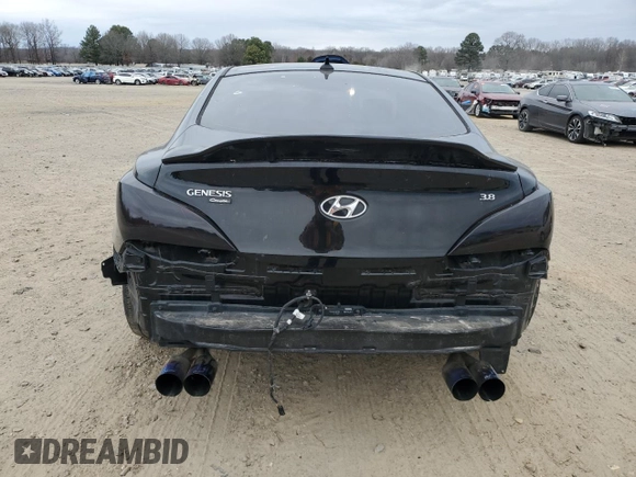 2015 Hyundai Genesis Coupe 3.8L Base с VIN KMHHU6KJ5FU122432, выставлен на аукционе Copart как лот 46363685 с пробегом 83 023 миль миль и Чистый • Clean title. История ставок и продаж доступна на DreamBid. Изображение 6.