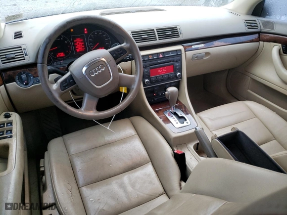 2008 Audi A4 2.0T with VIN WAUDF78E58A168390, listed as a Copart auction lot 83960454 with 156,852 mi miles and Salvage Title. Bid and sale history available at carsss.com. Image 8.