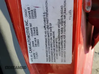 2002 Chevrolet Tracker z VIN 2CNBE13C126918772, wystawiony jako Copart lot #42343685 z przebiegiem Nie podano mil oraz Szkoda całkowita • Salvage title. Historia ofert i sprzedaży dostępna na DreamBid. Obrazek 14.