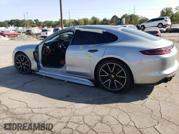 2018 Porsche Panamera 4S z VIN WP0AB2A78JL135569, wystawiony jako Copart lot #71446384 z przebiegiem Nie podano mil oraz Czysty tytuł • Clean title. Historia ofert i sprzedaży dostępna na DreamBid. Obrazek 2.