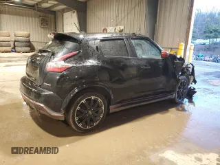 2015 Nissan Juke SV with VIN JN8AF5MV2FT561964, listed as a Copart auction lot 44040295 with 135,188 mi miles and Salvage Title. Bid and sale history available at DreamBid. Image 3.