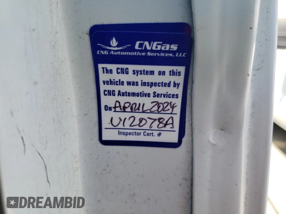 2014 Chevrolet Express Cargo Van with VIN 1GCWGFCB0E1133140, listed as a Copart auction lot 45433475 with 63,580 mi miles and Clean Title. Bid and sale history available at carsss.com. Image 12.