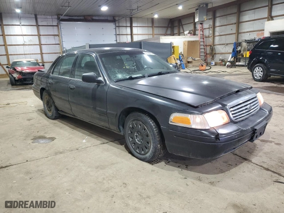 2004 Ford Crown Victoria Standard with VIN 2FAFP73WX4X136549, listed as a Copart auction lot 42196855 with 76,040 mi miles and Salvage Title. Bid and sale history available at carsss.com. Image 4.