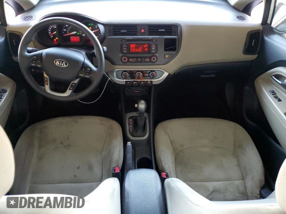 2013 Kia Rio SX z VIN KNADN4A31D6273449, wystawiony jako Copart lot #56802975 z przebiegiem 162 913 mil mil oraz Szkoda całkowita • Salvage title. Historia ofert i sprzedaży dostępna na DreamBid. Obrazek 8.