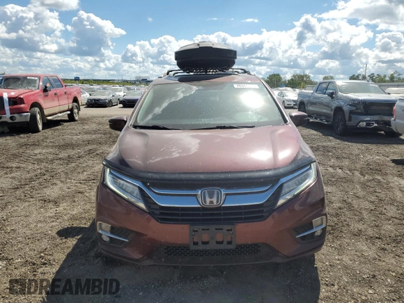 2018 Honda Odyssey Touring with VIN 5FNRL6H8XJB500004, listed as a Copart auction lot 70344524 with 91,226 mi miles and Salvage Title. Bid and sale history available at carsss.com. Image 5.