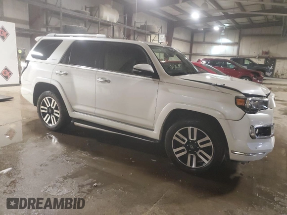 2016 Toyota 4Runner Limited with VIN JTEBU5JR3G5385974, listed as a Copart auction lot 53123865 with Not provided miles and Salvage title. Bid and sale history available at DreamBid. Image 4.