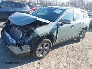 2023 Toyota RAV4 Hybrid XLE with VIN 4T3RWRFV2PU102578, listed as a IAAI auction lot 41792776 with 26,147 mi miles. Bid and sale history available at carsss.com. Image 2.