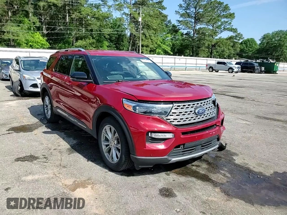 2020 Ford Explorer Limited z VIN 1FMSK8FH3LGC04006, wystawiony jako Copart lot #55095325 z przebiegiem 55 524 mil mil oraz Szkoda całkowita • Salvage title. Historia ofert i sprzedaży dostępna na DreamBid. Obrazek 14.