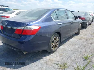 2014 Honda Accord Sedan LX with VIN 1HGCR2F38EA117411, listed as a IAAI auction lot 41660749 with 155,140 mi miles. Bid and sale history available at carsss.com. Image 4.