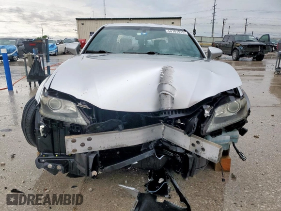 2013 Lexus GS 350 with VIN JTHBE1BL4D5013395, listed as a Copart auction lot 54781915 with 160,187 mi miles and Salvage Title. Bid and sale history available at DreamBid. Image 5.