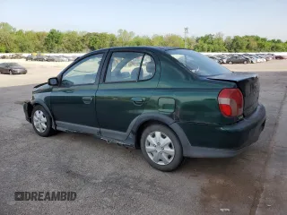 2001 Toyota ECHO with VIN JTDBT123010132125, listed as a Copart auction lot 51061514 with 0 mi miles and Salvage Title. Bid and sale history available at carsss.com. Image 2.