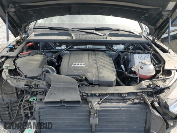 2021 Audi Q5 Premium Plus with VIN WA1BAAFY8M2011079, listed as a Copart auction lot 60714455 with 78,883 mi miles and Salvage title. Bid and sale history available at DreamBid. Image 12.
