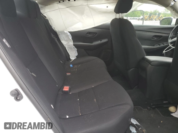 2024 Nissan Sentra S with VIN 3N1AB8BV0RY295659, listed as a Copart auction lot 57966545 with 14,927 mi miles and Salvage title. Bid and sale history available at DreamBid. Image 10.