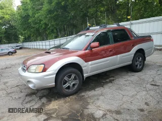 2004 Subaru Baja Turbo с VIN 4S4BT63C145101139, выставлен на аукционе Copart как лот 54796155 с пробегом 157 247 миль миль и Чистый • Clean title. История ставок и продаж доступна на DreamBid. Изображение 1.