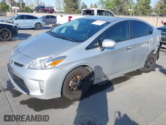 2013 Toyota Prius One with VIN JTDKN3DU6D5687163, listed as a IAAI auction lot 42034445 with 354,736 mi miles. Bid and sale history available at carsss.com. Image 17.