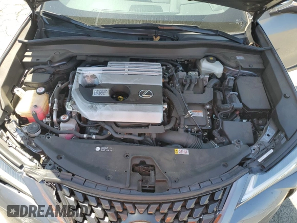 2019 Lexus UX 250h с VIN JTHU9JBHXK2017345, выставлен на аукционе Copart как лот 58538445 с пробегом 43 390 миль миль и Списание • Salvage title. История ставок и продаж доступна на DreamBid. Изображение 11.