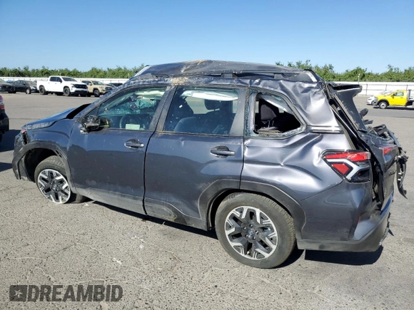 2025 Subaru Forester with VIN JF2SLDAC1SH448270, listed as a Copart auction lot 60859335 with 817 mi miles and Non repairable. Bid and sale history available at DreamBid. Image 2.