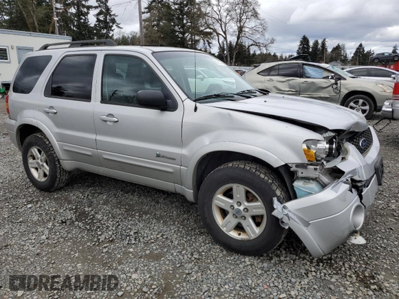2007 Ford Escape Hybrid with VIN 1FMYU49H37KA96661, listed as a Copart auction lot 51013435 with 141,484 mi miles and Salvage Title. Bid and sale history available at carsss.com. Image 4.
