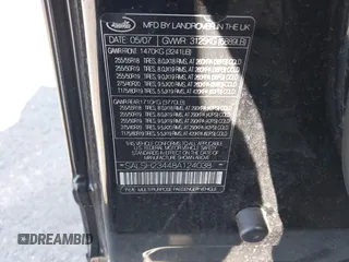 2008 Land Rover Range Rover Sport SC с VIN SALSH23448A124038, выставлен на аукционе IAAI как лот 41991703 с пробегом 158 999 миль миль и . История ставок и продаж доступна на DreamBid. Изображение 9.