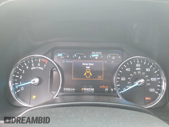 2020 Ford Expedition Limited with VIN 1FMJU2AT1LEA43309, listed as a Copart auction lot 51174195 with 57,550 mi miles and Salvage title. Bid and sale history available at DreamBid. Image 9.