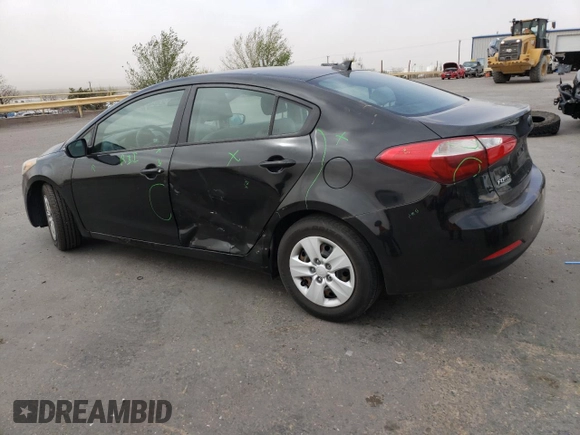 2015 Kia Forte LX with VIN KNAFX4A66F5429605, listed as a Copart auction lot 50926975 with 96,702 mi miles and Salvage Title. Bid and sale history available at carsss.com. Image 2.