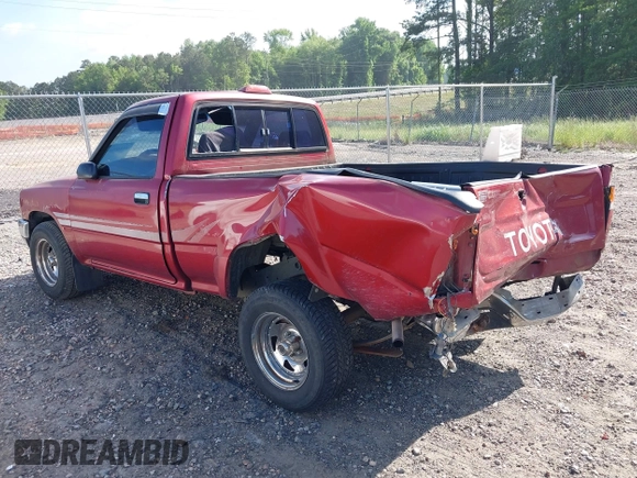 1994 Toyota Pickup DLX z VIN 4TARN81P1RZ276503, wystawiony jako IAAI lot #42169604 z przebiegiem 245 498 mil mil oraz . Historia ofert i sprzedaży dostępna na DreamBid. Obrazek 3.