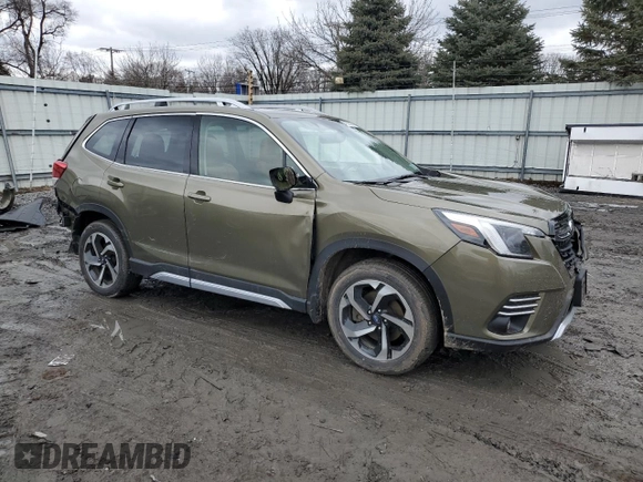 2023 Subaru Forester Touring z VIN JF2SKARC3PH536539, wystawiony jako Copart lot #47570075 z przebiegiem 10 598 mil mil oraz Szkoda całkowita • Salvage title. Historia ofert i sprzedaży dostępna na DreamBid. Obrazek 4.