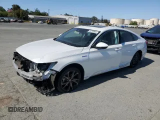 2022 Honda Accord EX-L с VIN 1HGCV3F59NA004943, выставлен на аукционе Copart как лот 63710985 с пробегом 16 225 миль миль и Списание • Salvage title. История ставок и продаж доступна на DreamBid. Изображение 1.