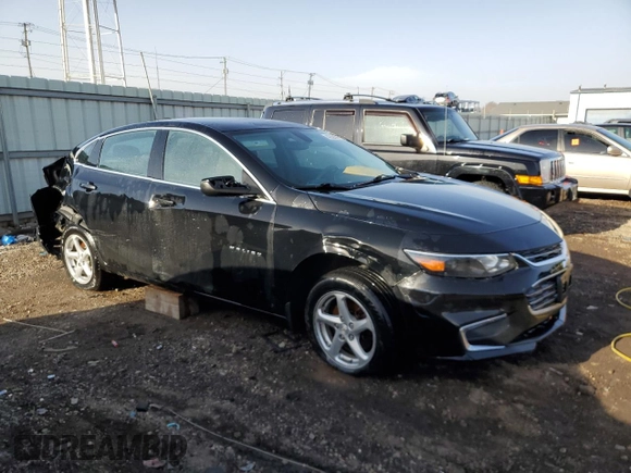 2018 Chevrolet Malibu LS with VIN 1G1ZB5ST2JF166145, listed as a Copart auction lot 49644785 with 139,451 mi miles and Salvage Title. Bid and sale history available at DreamBid. Image 4.