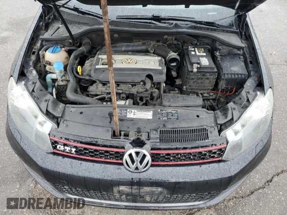 2010 Volkswagen GTI with VIN WVWHV7AJ9AW232342, listed as a Copart auction lot 51181705 with 100,888 mi miles and Salvage Title. Bid and sale history available at carsss.com. Image 11.