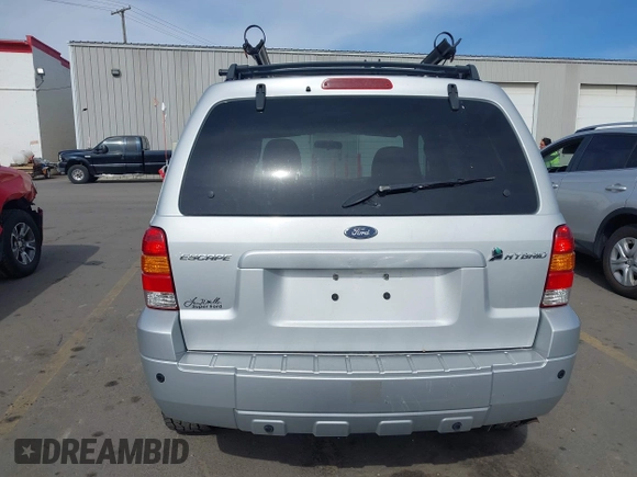 2006 Ford Escape Hybrid with VIN 1FMYU96H76KA14124, listed as a IAAI auction lot 42063449 with 53,055 mi miles and . Bid and sale history available at DreamBid. Image 16.