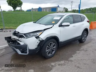 2021 Honda CR-V EX with VIN 7FARW2H51ME028306, listed as a IAAI auction lot 42166310 with 44,682 mi miles and . Bid and sale history available at DreamBid. Image 2.