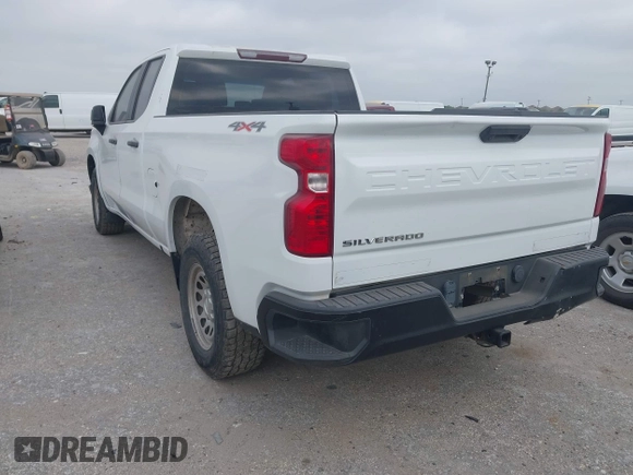 2020 Chevrolet Silverado 1500 Work Truck with VIN 1GCRYAEF8LZ177706, listed as a IAAI auction lot 42223578 with 59,382 mi miles and . Bid and sale history available at DreamBid. Image 3.