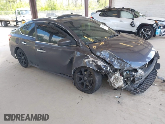 2013 Nissan Sentra SR with VIN 3N1AB7AP0DL777387, listed as a IAAI auction lot 42183359 with 206,726 mi miles and . Bid and sale history available at DreamBid. Image 1.