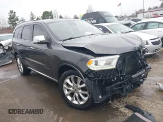 2019 Dodge Durango Citadel with VIN 1C4RDHEG2KC582281, listed as a IAAI auction lot 41614101 with 74,478 mi miles and . Bid and sale history available at DreamBid. Image 1.